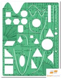 STENCIL TEMPLATE MATHAID  PROLINER YEARS 912 H106 00005