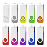 EVERYDAY ROTATING USB DRIVE 20 128GB RED PK5