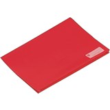 MARBIG POLYPICK DOCUMENT WALLET FOOLSCAP RED