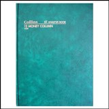 COLLINS 61 SERIES ANALYSIS BOOK 12 MONEY COLUMN 84 LEAF A4 GREEN