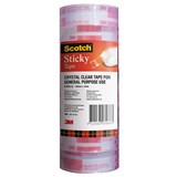 SCOTCH 502 STICKY TAPE 18MM X 33M PACK 8