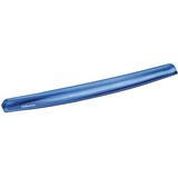FELLOWES CRYSTAL KEYBOARD GEL WRIST REST BLUE