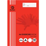OLYMPIC E254 EXERCISE BOOK 25MM RULED 55GSM 48 PAGE A4