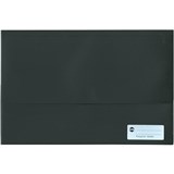 MARBIG POLYPICK DOCUMENT WALLET FOOLSCAP BLACK