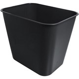 ITALPLAST TIDY BIN 15 LITRE BLACK