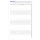 DEBDEN DAYPLANNER PR2006 PERSONAL EDITION REFILL THINGS TO DO