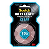 SCOTCH DOUBLE SIDED MOUNTING TAPE 254MM X 152M CLEAR