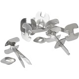 ESSELTE PAPER BINDER 51MM SILVER BOX 100