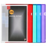 MARBIG ULTRA HEAVY DUTY LETTER FILES PP A4 ASSORTED PACK 10