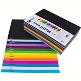 QUILL COVER PAPER 125GSM A3 ASSORTED PACK 500