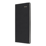 COLLINS BELMONT SLIMLINE 377PV99 DIARY WEEK TO VIEW B67 BLACK