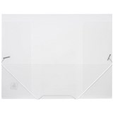 AVERY 47708 DOCUMENT WALLET A4 3 FLAP ELASTIC CLOSURE CLEAR