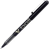 PILOT VBALL LIQUID INK ROLLERBALL PEN 05MM BLACK