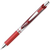 PENTEL BL77 ENERGEL RETRACTABLE GEL INK PEN 07MM RED
