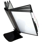 TUDOR FLIP N FIND METAL DISPLAY UNIT 10 PANELS CHARCOAL