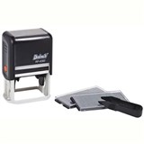 DESKMATE RP4060D DIY SELFINKING TEXT STAMP KIT 10 LINES 3MM4MM BLACK