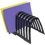 ITALPLAST PLASTIC STEP FILE ORGANISER BLACK