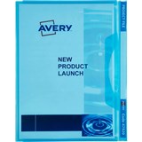 AVERY 47920 PROJECT FILE A4 20 SHEETS BLUE