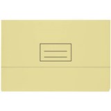 BANTEX DOCUMENT WALLET 230GSM FOOLSCAP BEIGE