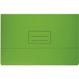 BANTEX DOCUMENT WALLET 230GSM FOOLSCAP LIGHT GREEN