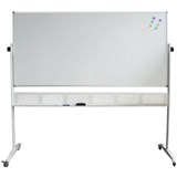 RAPIDLINE STANDARD MOBILE MAGNETIC WHITEBOARD 1500 X 900 X 15MM