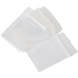 MARBIG PRESS SEAL BAG 45 MICRON 100 X 125MM CLEAR PACK 100