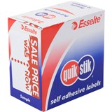 QUIKSTIK LABEL DISPENSER SALE PRICE WASNOW 44 X 65MM ORANGEWHITE PACK 100
