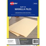 AVERY 82703 MANILLA FOLDER A4 BUFF PACK 20
