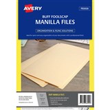 AVERY 88050 MANILLA FOLDER FOOLSCAP BUFF PACK 50