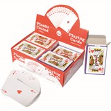 CUMBERLAND PLAYING CARDS PLASTIC COATED PACK 12