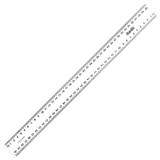 BANTEX RULER PLASTIC 400MM CLEAR