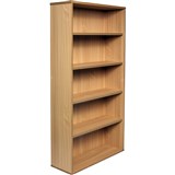 RAPID SPAN BOOKCASE 4 SHELF 900 X 315 X 1800MM BEECH