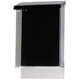 DEFLECTO WATERPROOF OUTDOOR BROCHURE DISPLAY BOX A5 CLEARBLACK