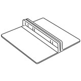 DEFLECTO TICKETCARD HOLDER SMALL CLEAR