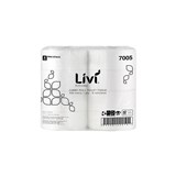 LIVI BASICS JUMBO ROLL TOILET 1PLY 500M CARTON 8