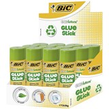 BIC ECOLUTIONS GLUE STICK 36G PACK 12