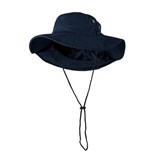 PRIME MOVER MC601 HAT COTTON WIDE BRIM NAVY 2XL TO 3XL