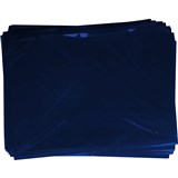 RAINBOW CELLOPHANE 750MM X 1M DARK BLUE PACK 25