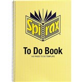 SPIRAX 706 NOTEBOOK TO DO LIST 140 PAGE A4