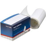 QUIKSTIK LABEL DISPENSER ADDRESS ROLL 36 X 103MM WHITE BOX 100