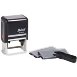 DESKMATE RP4060D DIY SELFINKING TEXT STAMP KIT 6 LINES 3MM4MM BLACK