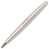 PILOT MR1 BALLPOINT PEN MEDIUM BLACK INK SILVER BARREL