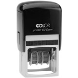 COLOP P53D CUSTOM MADE SELFINKING DATE STAMP 45 X 30MM