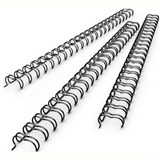 GOLD SOVEREIGN WIRE BINDING COMB 23 LOOP 11MM A4 BLACK BOX 100