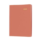 COLLINS BELMONT SLIMLINE 337PV44 DIARY WEEK TO VIEW B67 ORANGE