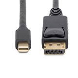 STARTECH MINI DISPLAY PORT TO DISPLAY PORT 3M BLACK