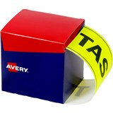 AVERY 932606 STATE IDENTIFICATION LABELS TAS 100 X 1504MM FLURO YELLOW PACK 500