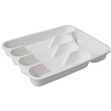 CONNOISSEUR CUTLERY TRAY 5 COMPARTMENT WHITE