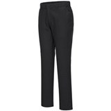 PORTWEST S232 STRETCH SLIM CHINO TROUSER BLACK 36