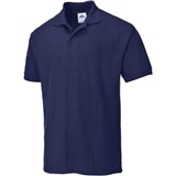 PORTWEST B210 NAPLES MENS POLO SHIRT NAVY XXL